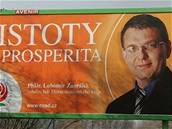 P�edvolebn� billboard �SSD.