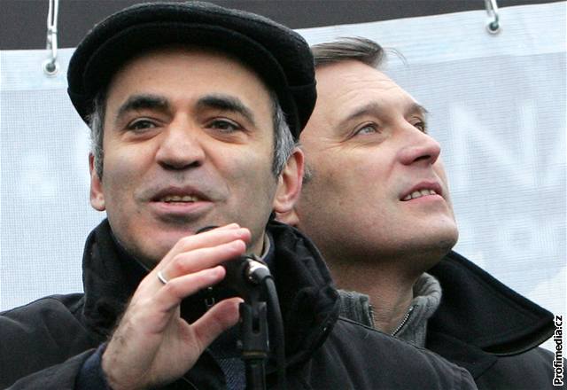 Garri Kasparov a Michail Kasjanov