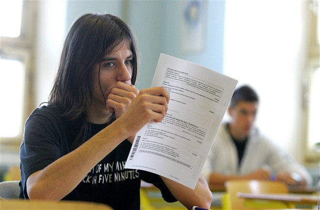 Státní maturita na tebíském gymnáziu