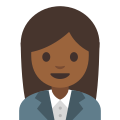 Emoji u1f469 1f3fe 200d 1f4bc.svg