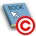 Book copyright icon.svg