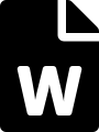 Font Awesome 5 solid file-word.svg