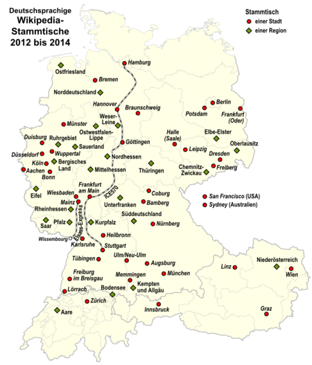 Deutschsprachige Wikipedia Stammtische 2012-2014.png