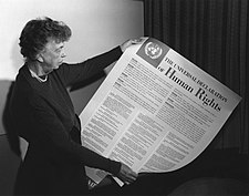 Eleanor Rooseveltová & Všeobecná deklarace lidských práv (1949)