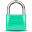 Padlock-mint.svg