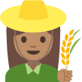 Emoji u1f469 1f3fd 200d 1f33e.svg