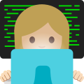 Emoji u1f469 1f3fc 200d 1f4bb.svg