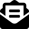 Font Awesome 5 solid envelope-open-text.svg