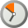 Pictogram voting wait orange.svg