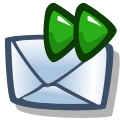 Gartoon actions mail forward.svg