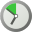 Pictogram voting wait green.svg