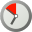 Pictogram voting wait red.svg