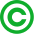 Green copyright.svg