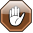 Stop hand nuvola brown.svg