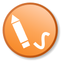 Ambox rewrite orange.svg