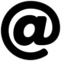 Font Awesome 5 solid at.svg