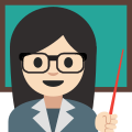 Emoji u1f469 1f3fb 200d 1f3eb.svg
