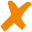 Orange x.svg