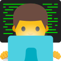 Emoji u1f468 200d 1f4bb.svg