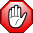 Stop hand nuvola alternate.svg