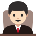 Emoji u1f468 1f3fb 200d 2696.svg