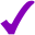 Purple check.svg