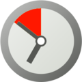 Pictogram voting wait red.png