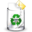 Crystal Clear filesystem trashcan full.png