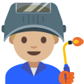 Emoji u1f468 1f3fc 200d 1f3ed.svg
