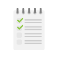 Checklist Flat Icon Vector.svg