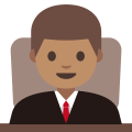 Emoji u1f468 1f3fd 200d 2696.svg